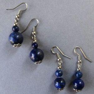 Oorbel Lapis lazuli