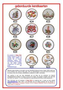pagina 3 - geborduurde kerstkaarten